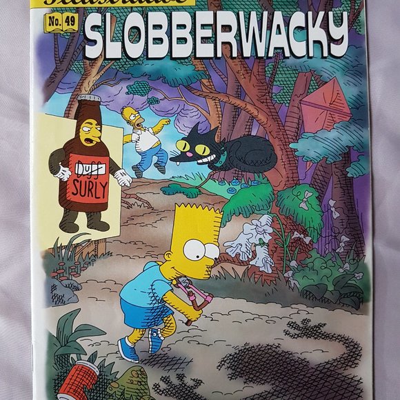 Vintage Simpsons Comic #42 - Picture 7 of 10